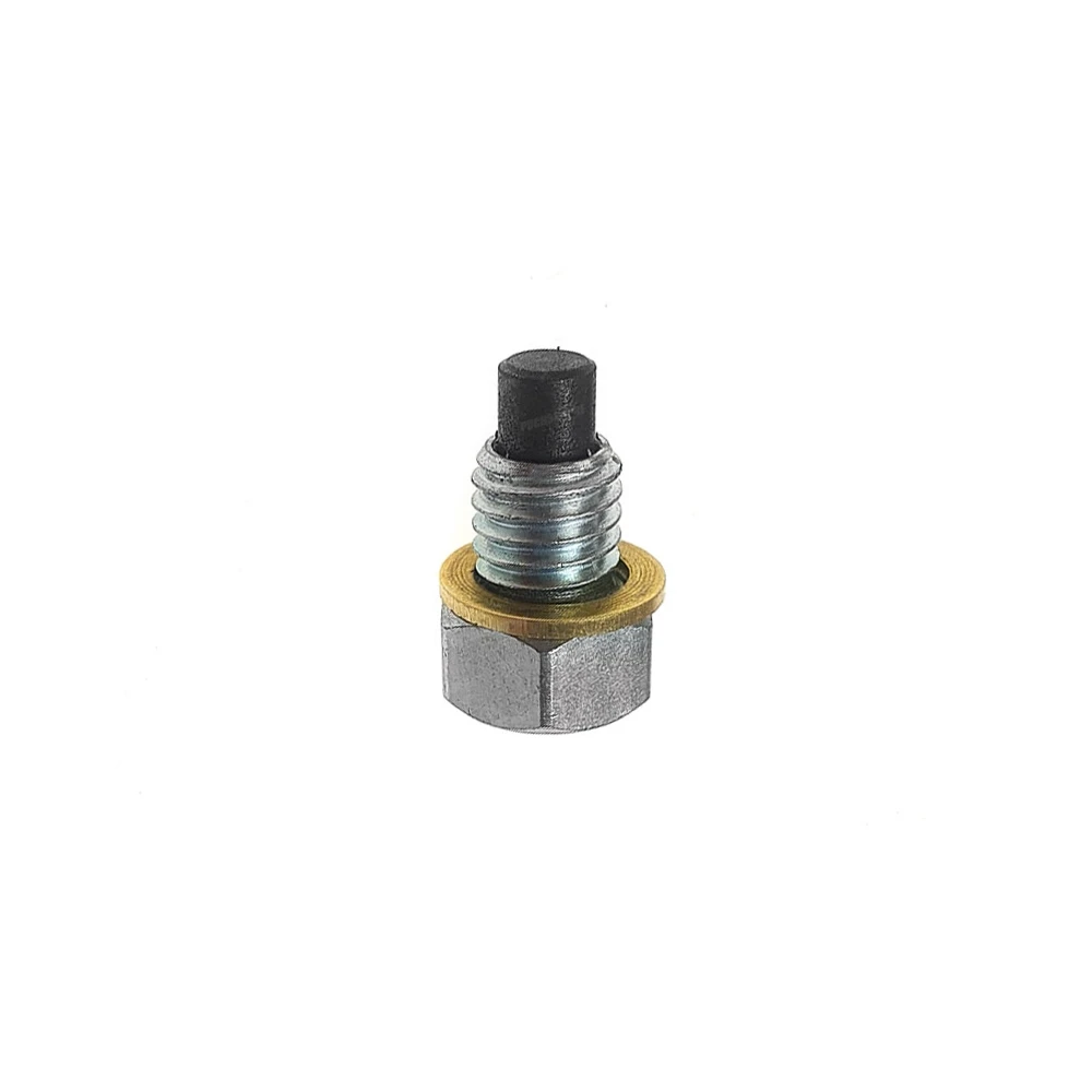 Oelablassschraube (M8/1.25x18.5mm) mit Magnet aus Stahl zu Puch E50- Motor