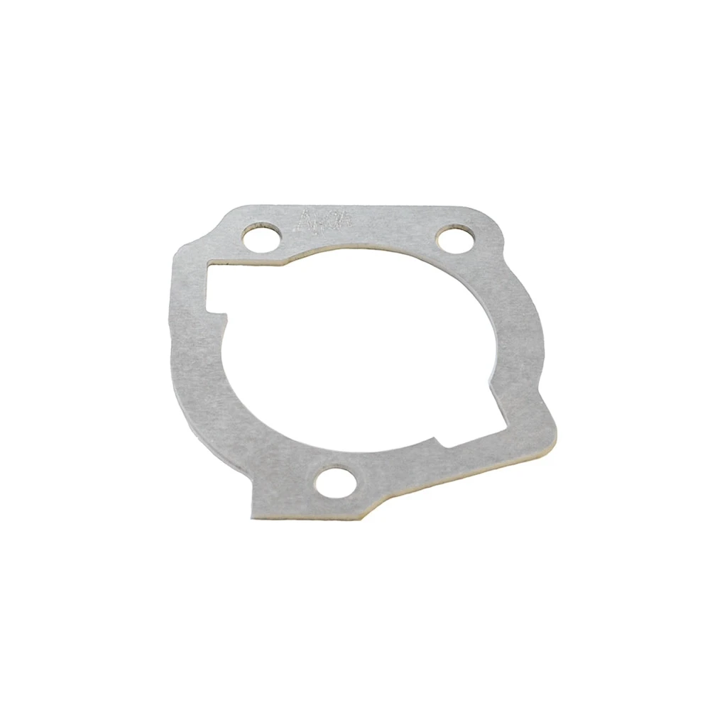 Zylinderplatte (Spacer) 0.5mm, aus Inox zu Piaggio- Motoren Mofas (Ciao/SI)