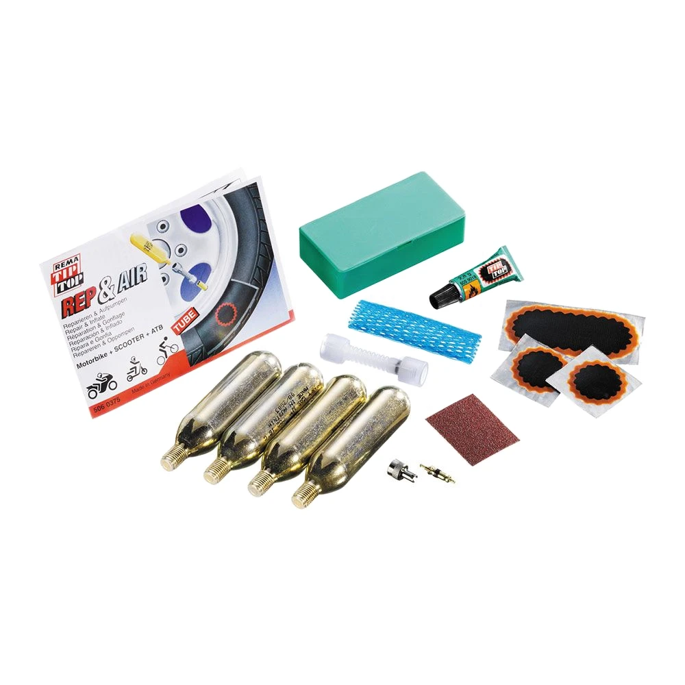 Reparatur Kit REMA TipTop - REP+AIR MOTORRAD, der Allrounder