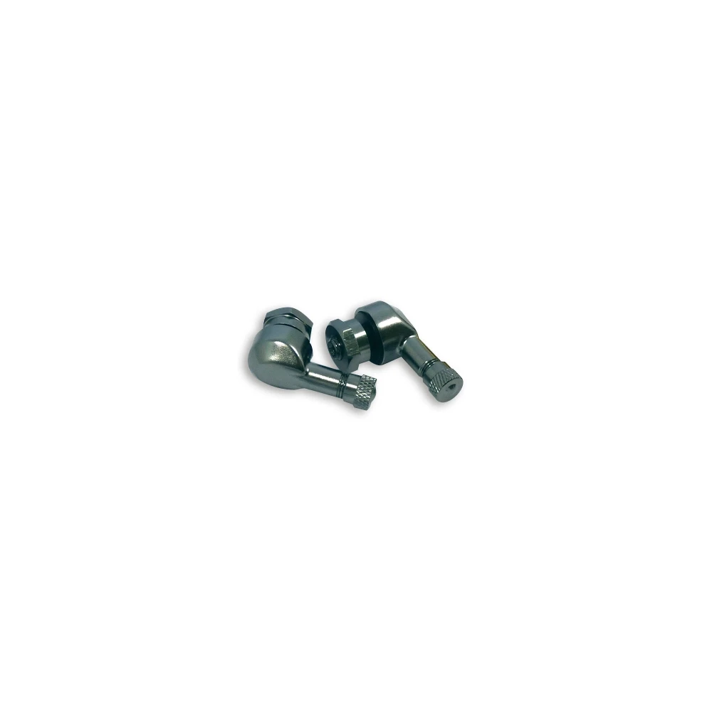 Ventile 90°/alu anthrazit für Tubelessfelge Ø8.3mm (2 Stk.)
