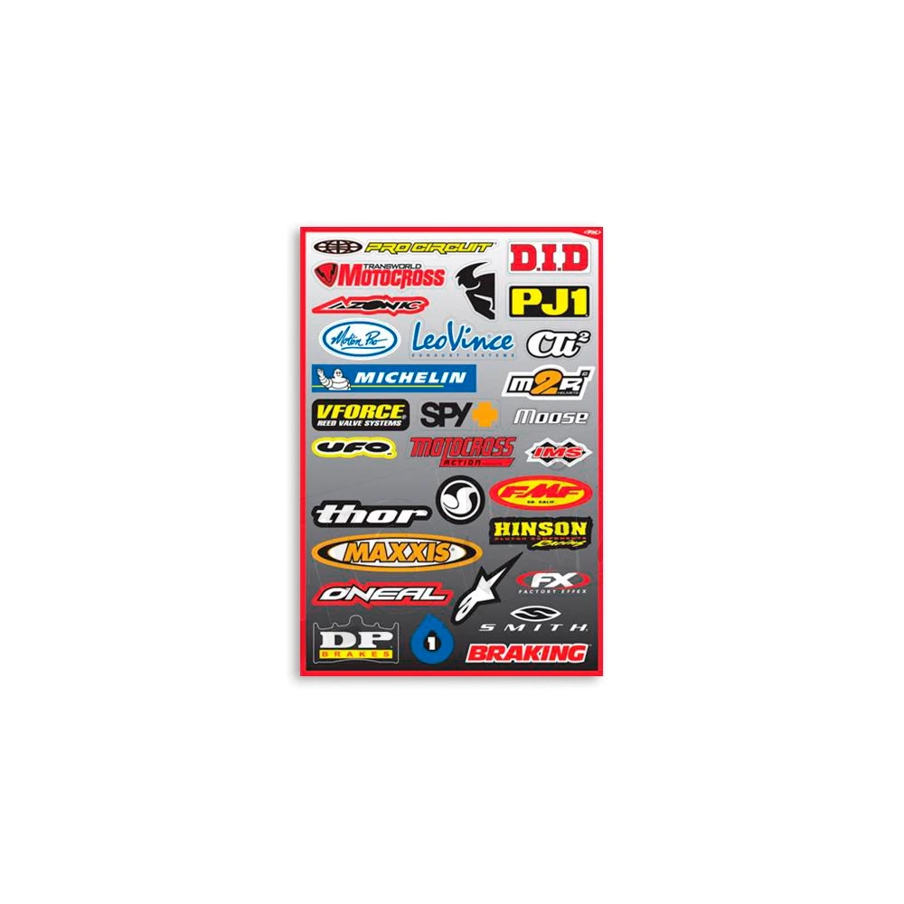 Aufkleberset FX Brands Kit B (33 x 48cm)