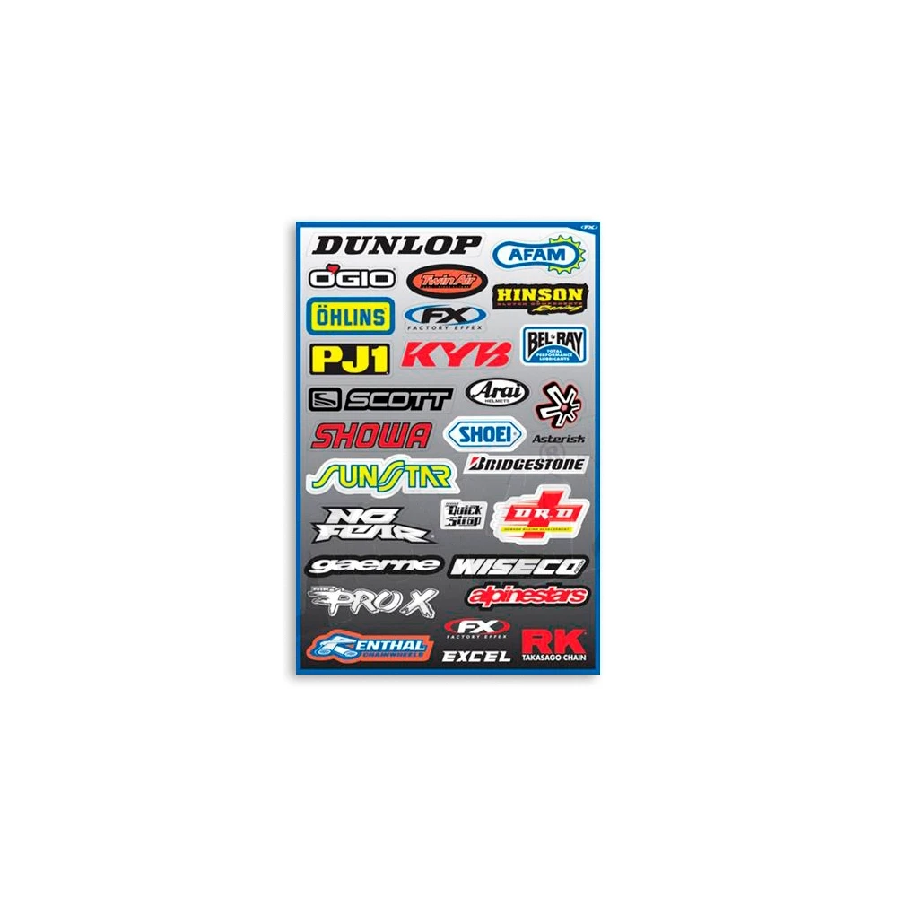 Aufkleberset FX Brands Kit A (33 x 48cm)