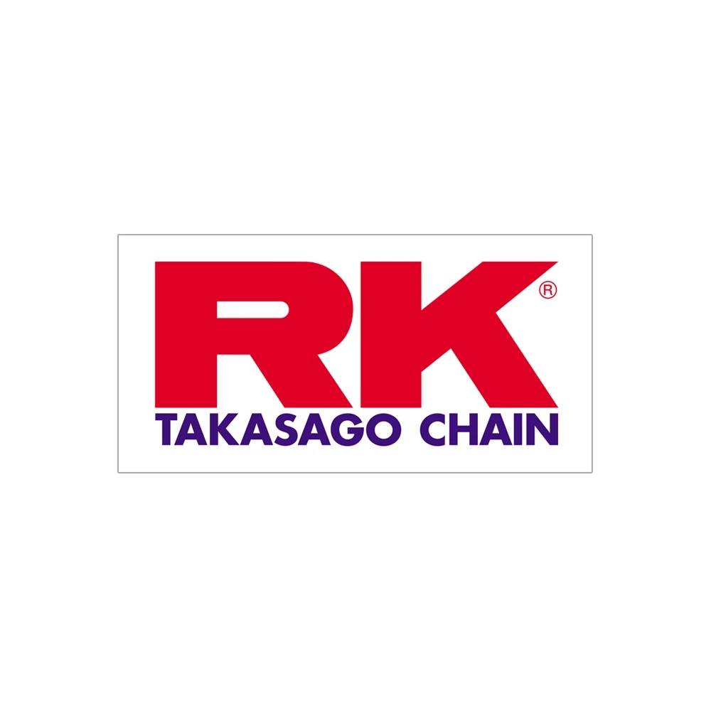 Aufkleber RK Chain 47x25mm weiss