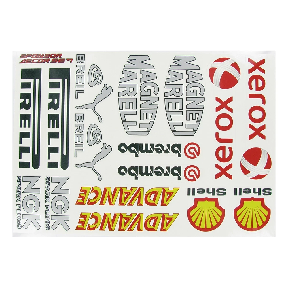 Aufkleberset Shell/Xerox (35x25cm)