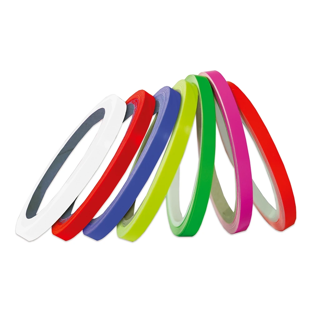 Felgenband ProGrip 7mm/6m mit Lehre rot metallic