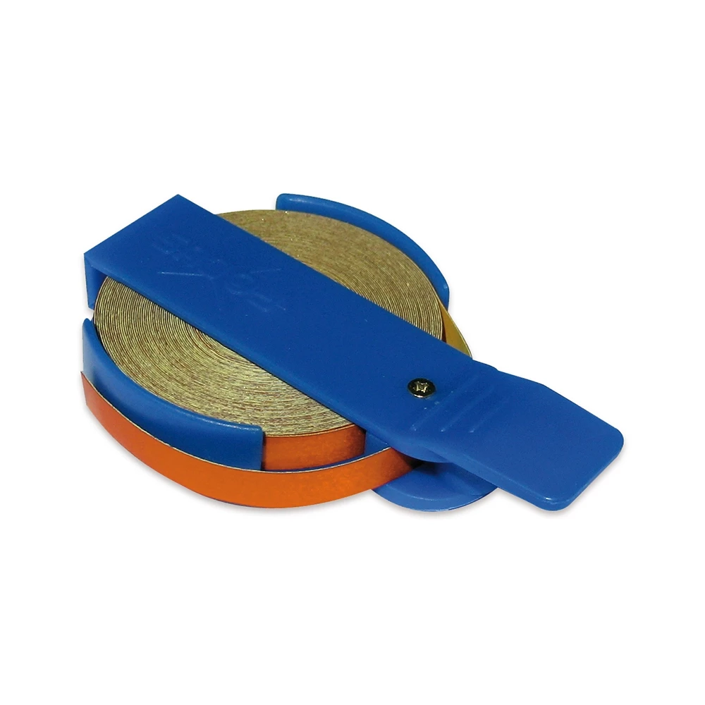 Felgenband 6mm/6m mit Lehre orange metallic