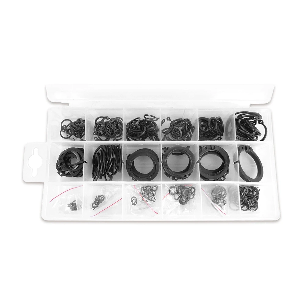 Seeger-Ring-Set 1/8 bis 1 1/4 Zoll (18 Grössen) 300 Stück