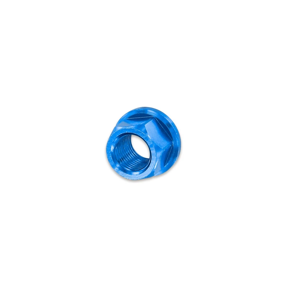 Radmutter M12x1.25mm Alu blau (1 Stück)