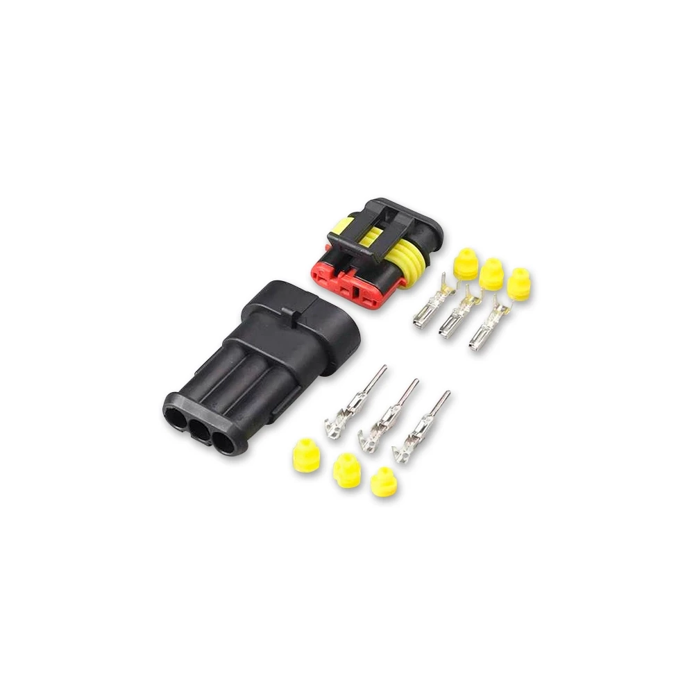 Stecker Superseal AMP 3 Polig wasserdicht