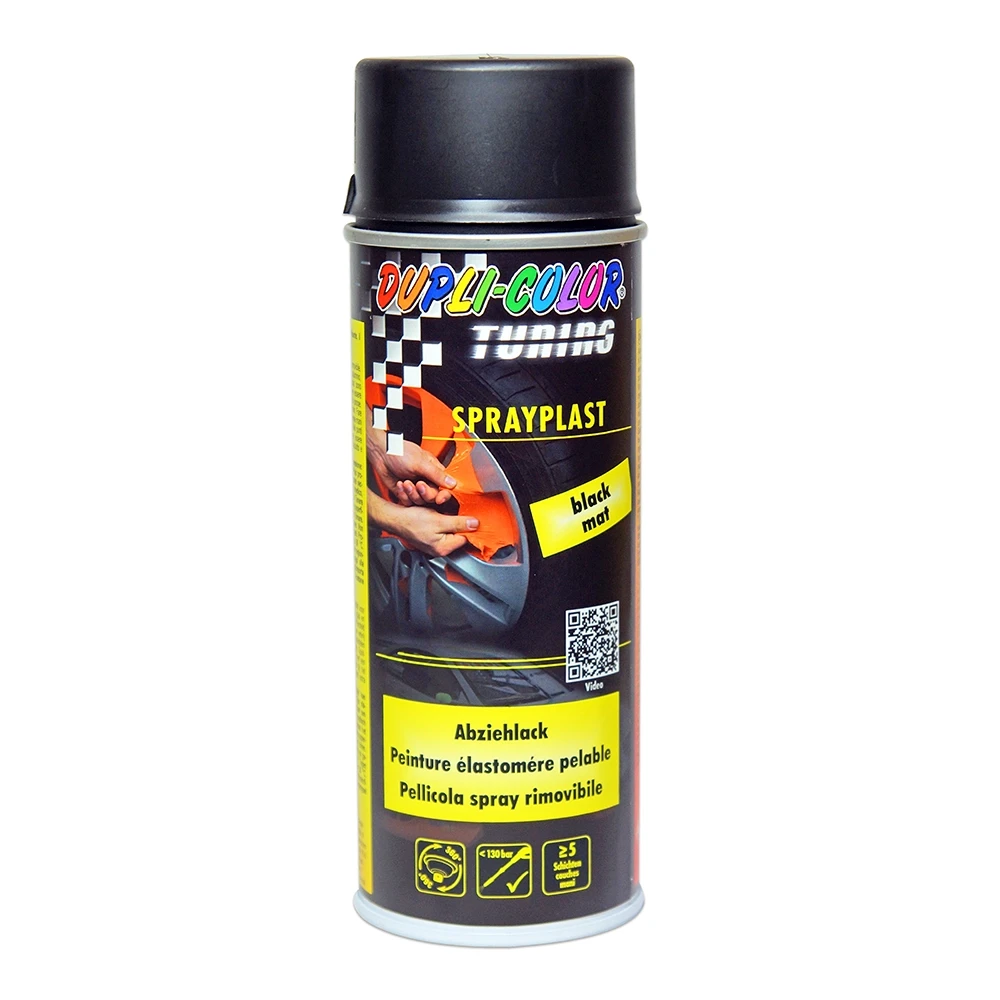 Sprayplast Abziehlack schwarz matt (400 ml)