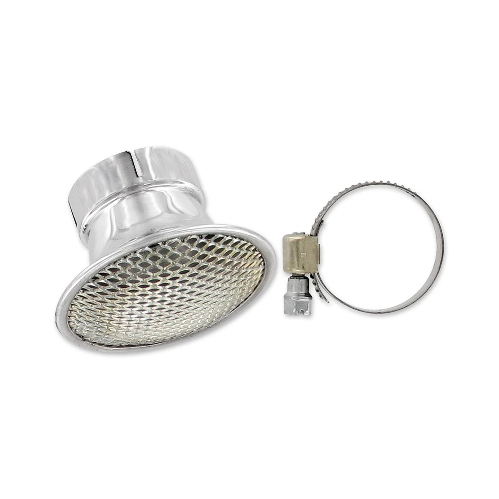 Ansaugtrichter Malossi mit Netz, Anschluss 32mm Aluminium