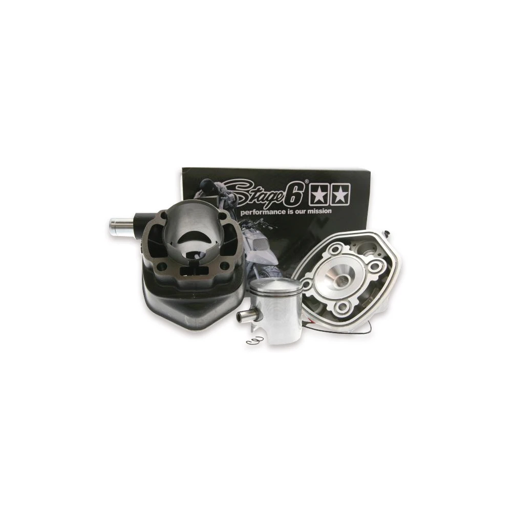 Zylinderkit Stage6 Streetrace 47mm Guss Minarelli horizontal H2O