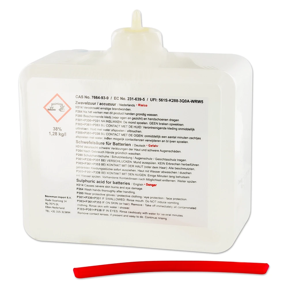 Batterieflüssigkeit / Batteriesäure (38%) 750ml