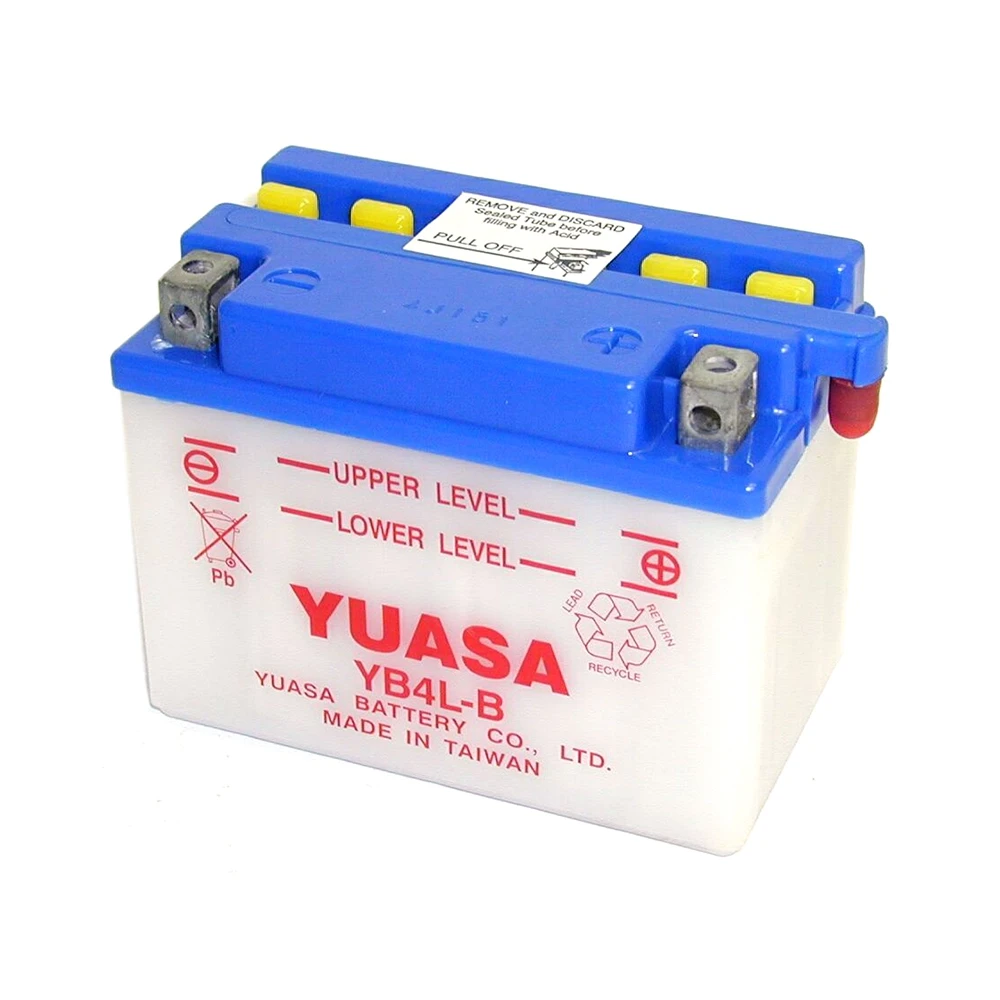 Batterie YB4L-B Yuasa offen ohne Säure