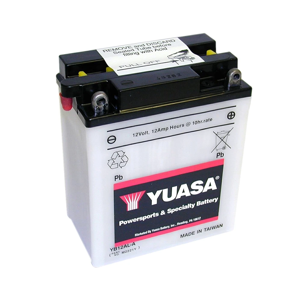 Batterie YB12AL-A Yuasa offen ohne Säure