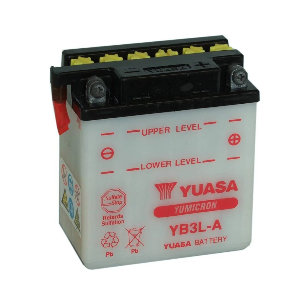 Batterie YB3L-A Yuasa offen ohne Säure