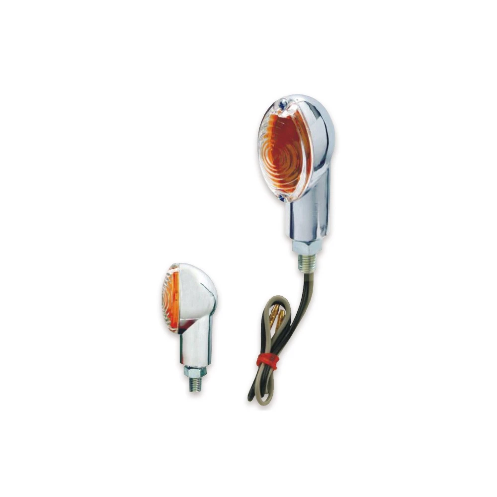 Blinkerset RMS Ovalia kurz chrom CE