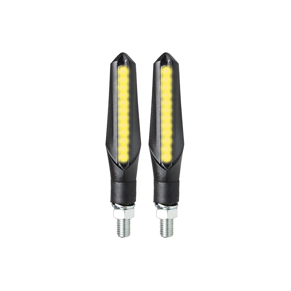 Blinker SMD LED Blinklauflicht Glas smoke CE black (Paar)