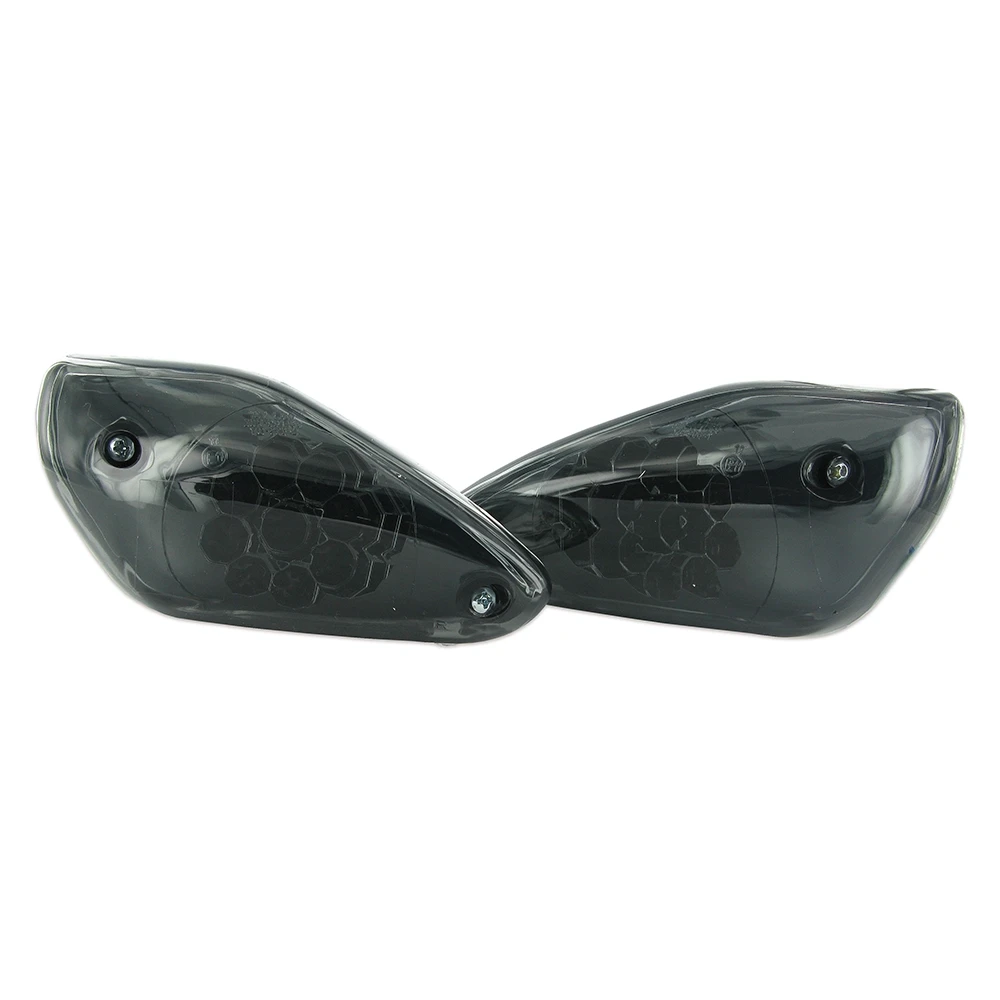 Blinkerset STR8 Yamaha Aerox/MBK Nitro Black-Line LED CE