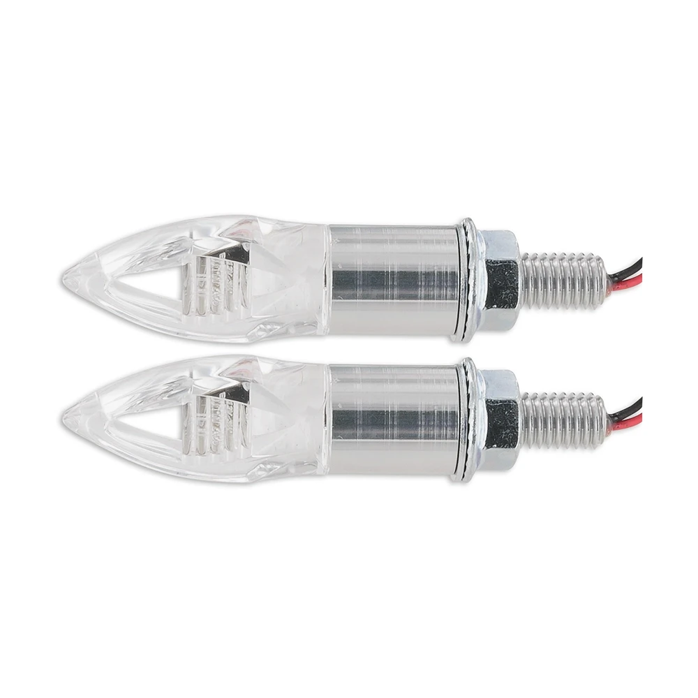 Blinker Crystal transparent/alu LED CE