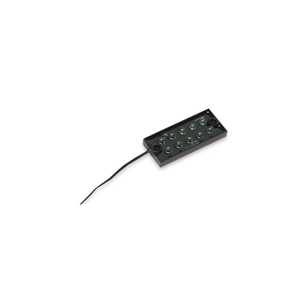 LED-Panel mit 10 grünen LED's wasserfest  NETTOPREIS
