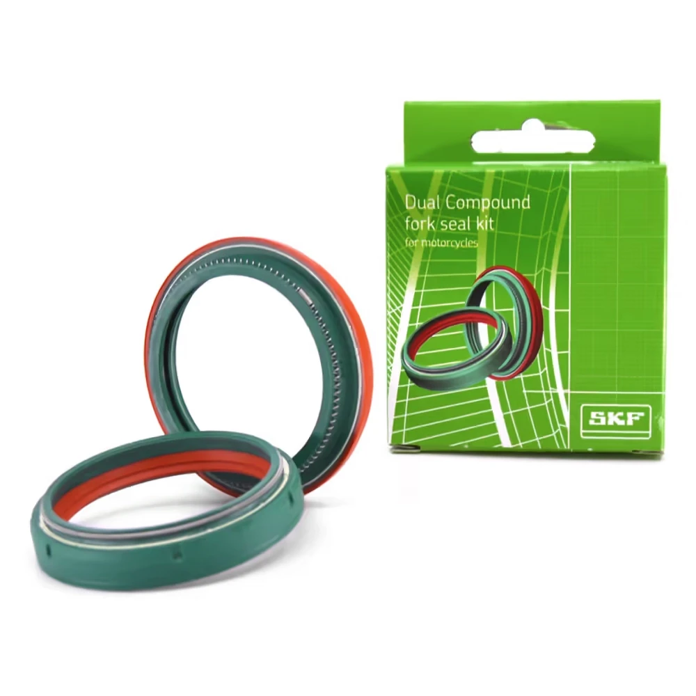Gabelsimmerring + Staubkappe SKF 43x54x9+2 / 43x54.35x5 (Showa) (1 + 1 Stück)