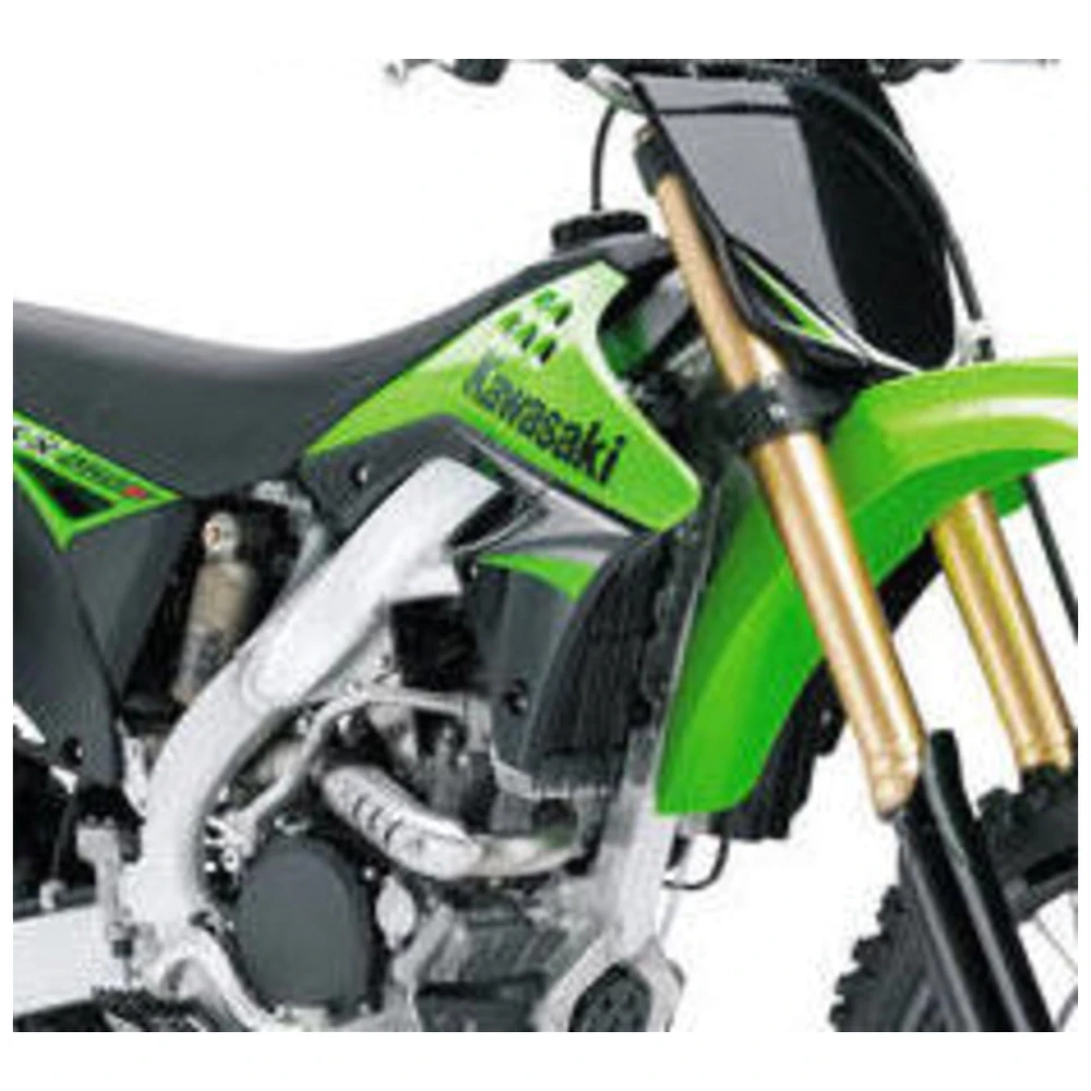 Kühlerverkleidung grün/schwarz KX250F 2009-2012