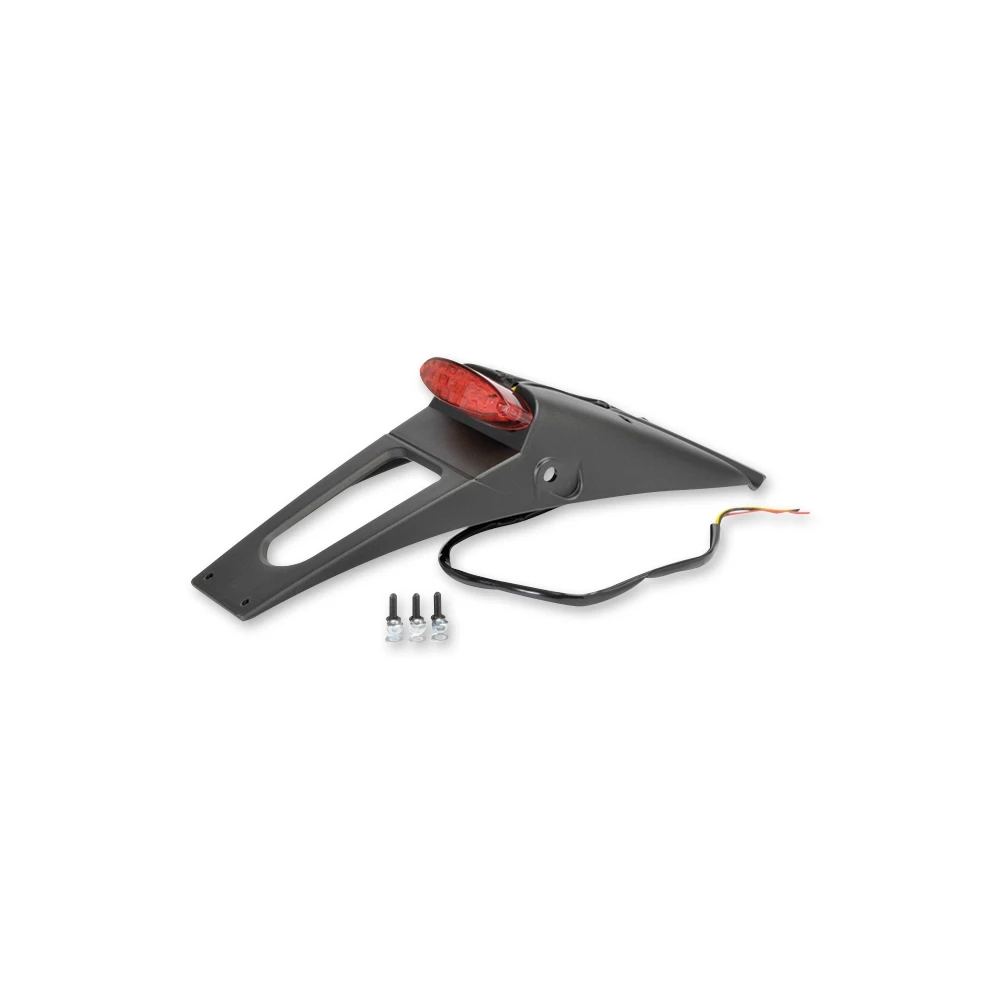 Nummernhalter mit Rücklicht CE rot LED
