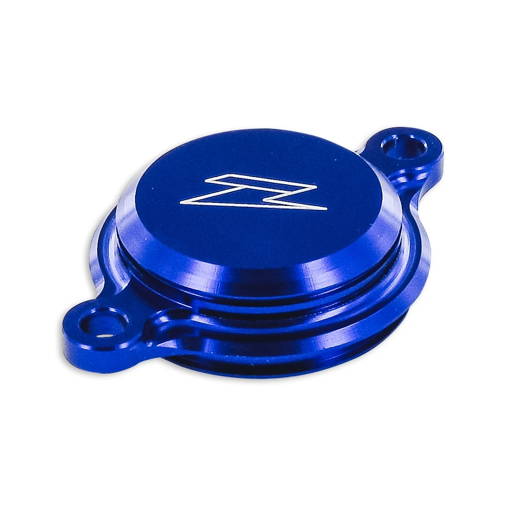 Abdeckung Oelfilter ZETA Alu Yamaha YZF 250 14-17 / 450 10-17 bl