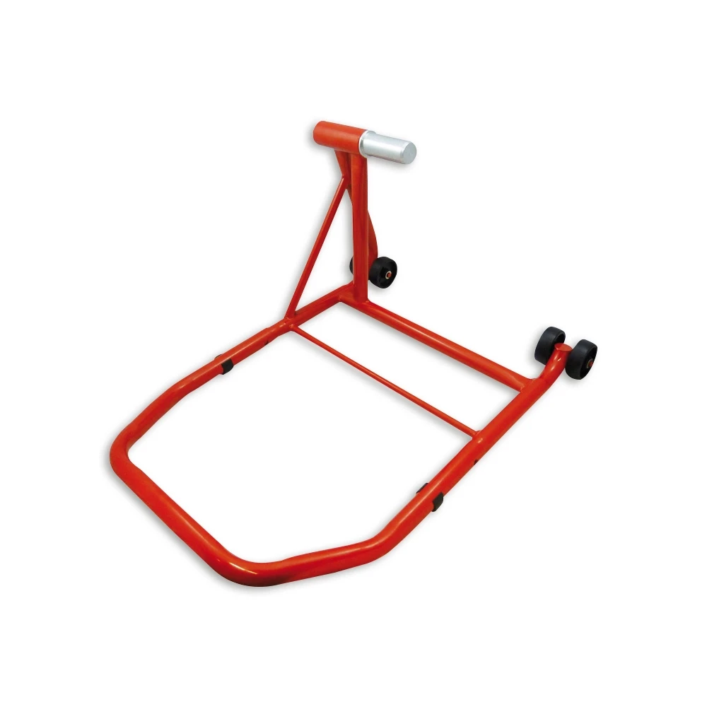 Motorradständer hinten für Einarmschwinge Höhe 337.5mm rot