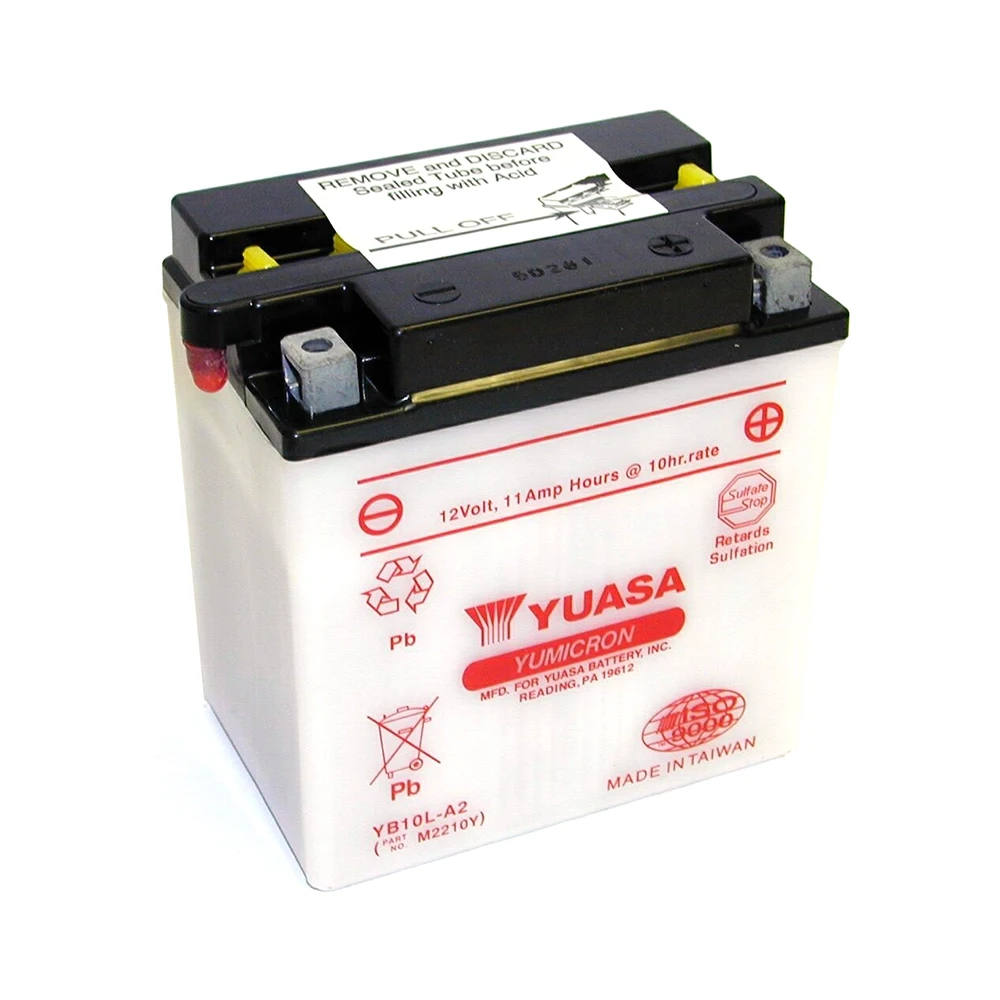 Batterie YB10L-A2  Yuasa offen ohne Säure