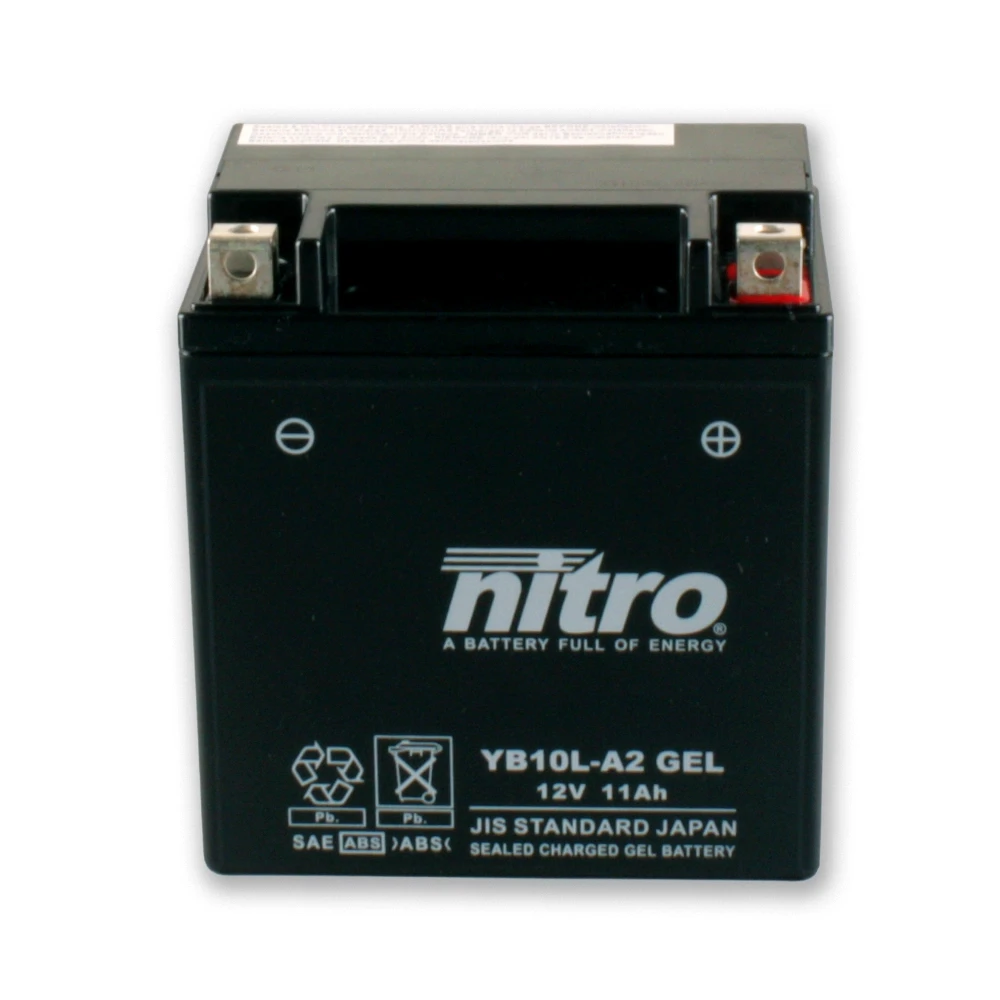 Batterie YB10L-A2 GEL AGM Nitro (NB10L-A2 SLA)