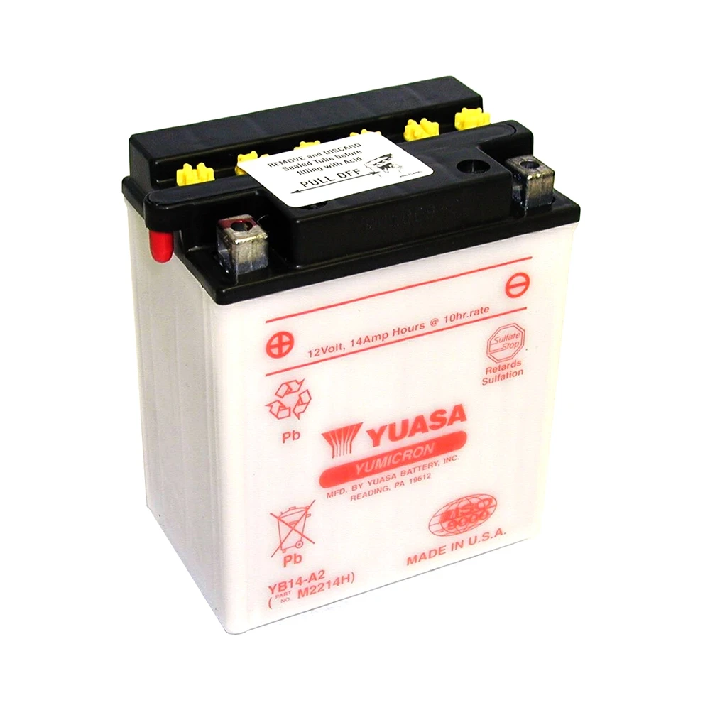 Batterie YB14-A2  Yuasa offen ohne Säure