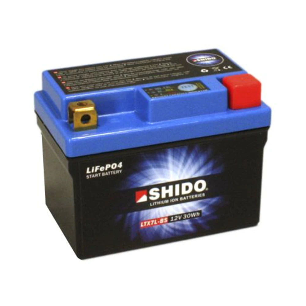 Batterie YTX7L-BS SHIDO Lithium Ion (LTX7L-BS)