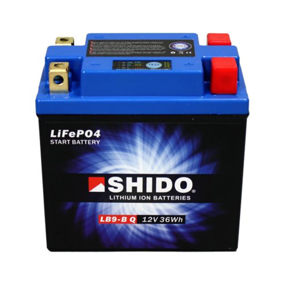 Batterie YB9-B SHIDO Lithium Ion (LB9-B)