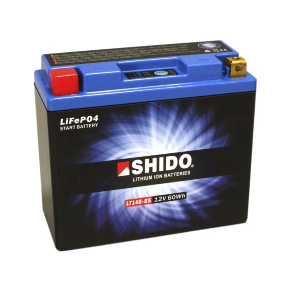 Batterie YT14B-BS SHIDO Lithium Ion (LT14B-BS)
