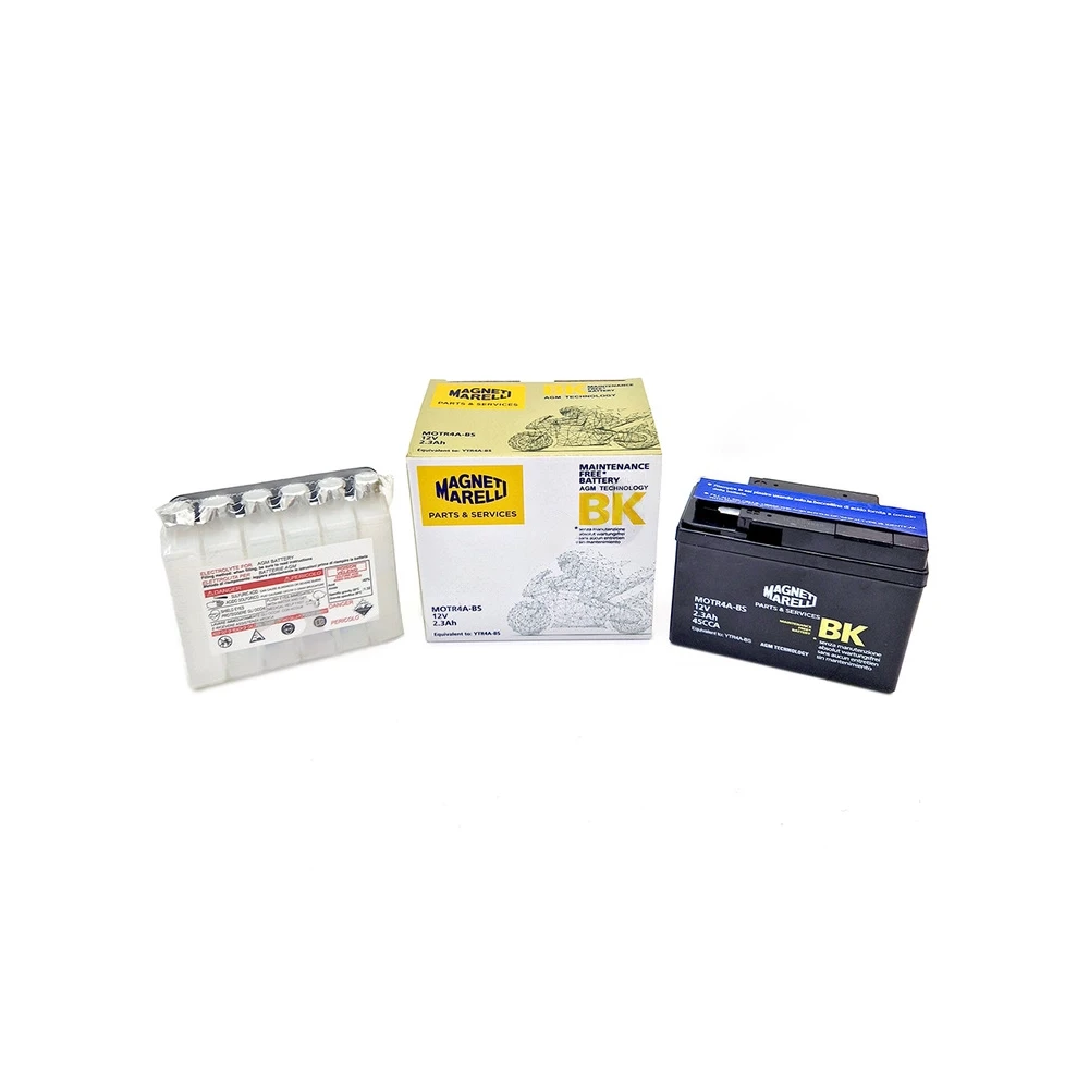 Batterie YTR4A-BS MAGNETI MARELLI mit Säurepaket MOTR4A-BS