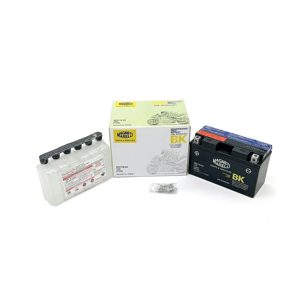 Batterie YT7B-BS MAGNETI MARELLI mit Säurepaket MOT7B-BS