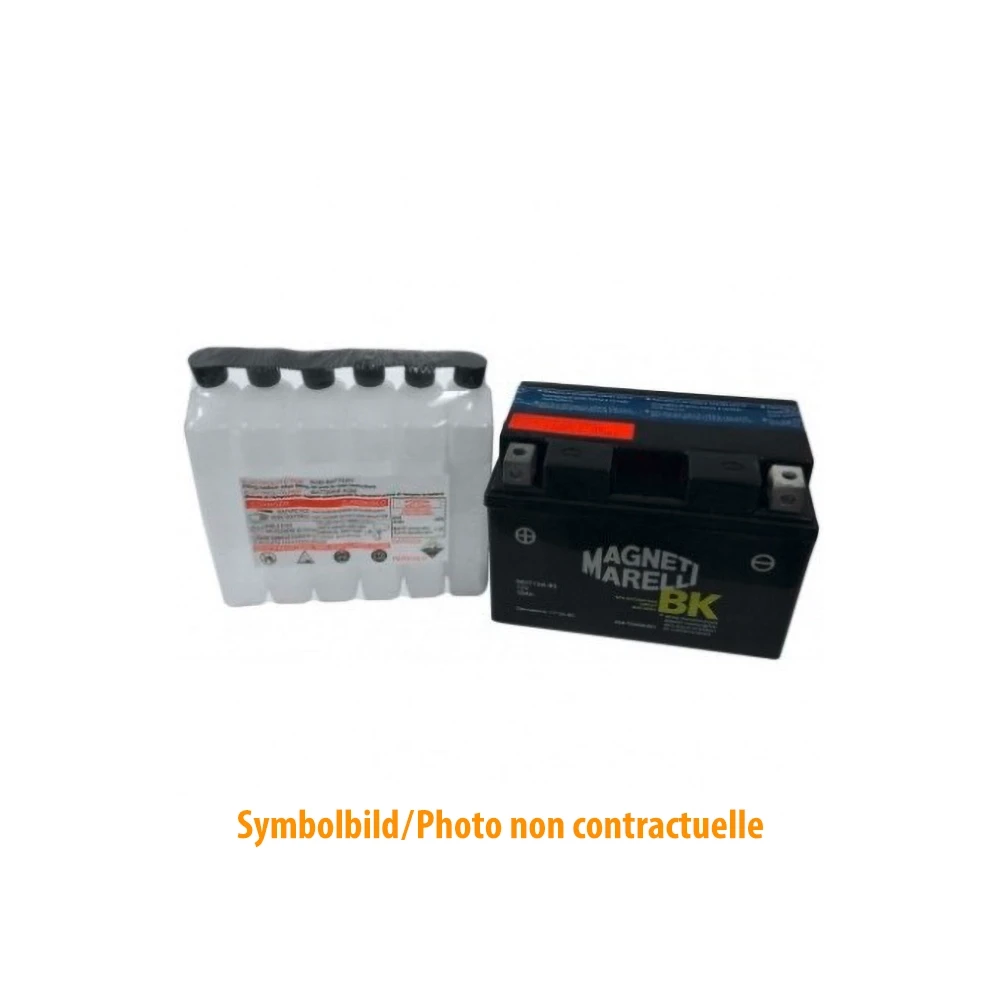 Batterie YT12A-BS MAGNETI MARELLI mit Säurepaket MOT12A-BS