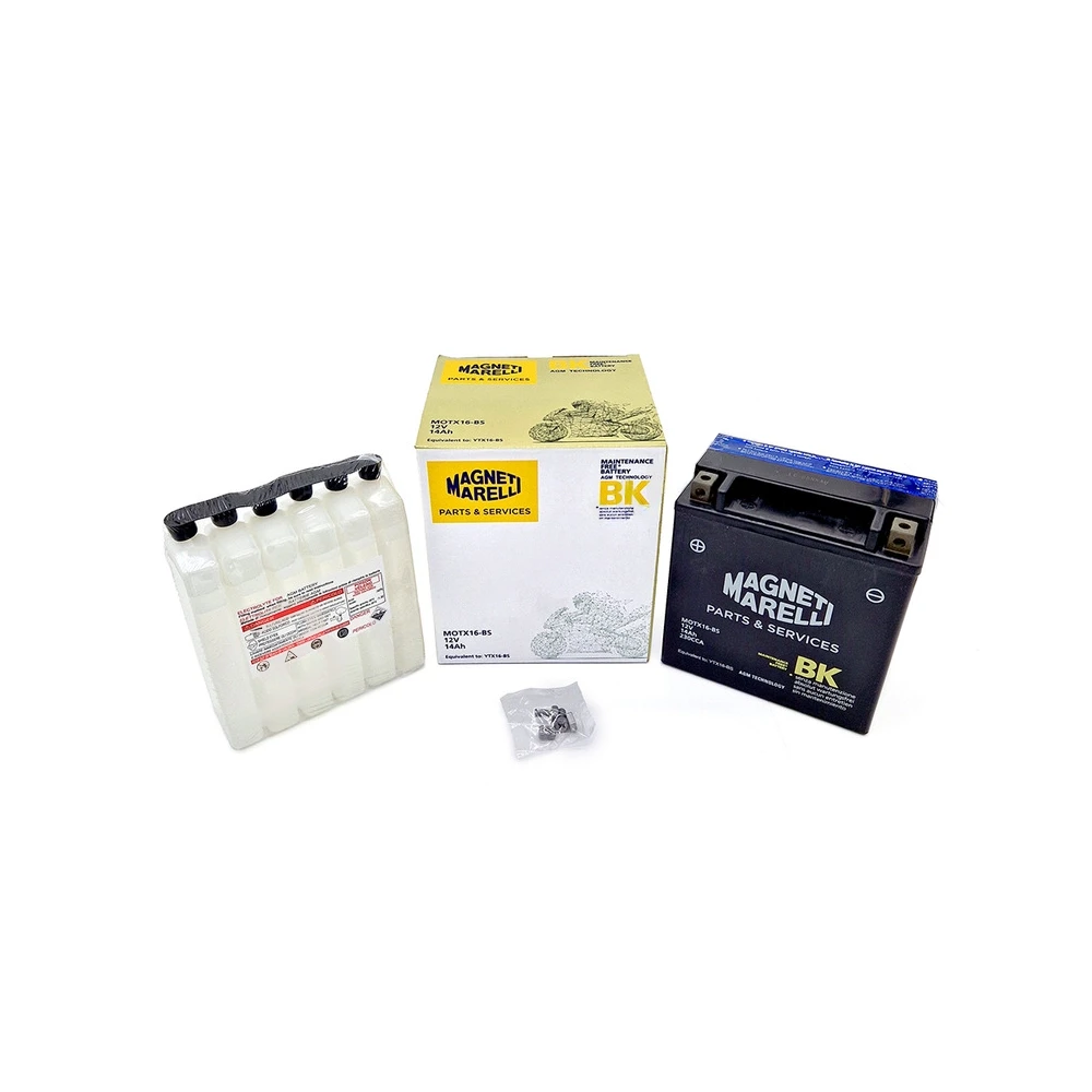 Batterie YTX16-BS MAGNETI MARELLI mit Säurepaket MOTX16-BS
