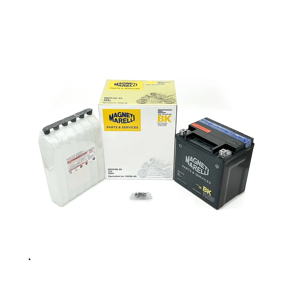 Batterie YIX30L MAGNETI MARELLI mit Säurepaket MOIX30L-BS