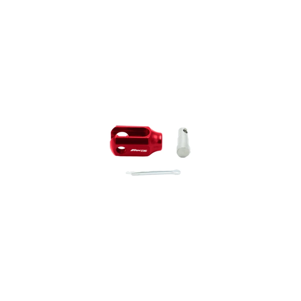 Verbindung Bremspedal Bremse hinten Fantic TL, XMF 125, XEF 125/250 rot eloxiert