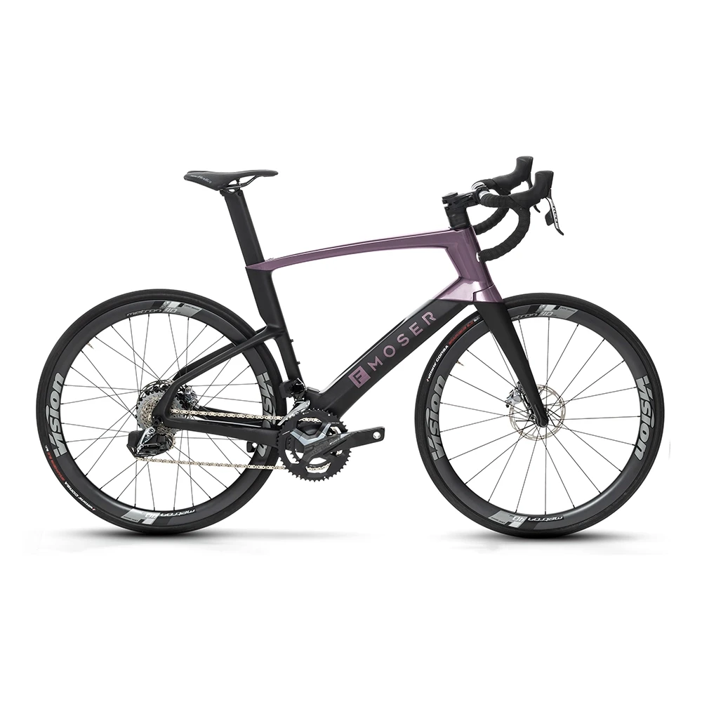FANTIC E-Bike FMOSER E-ROAD Force Carbon L iridescent black (2 Bikes in 1)