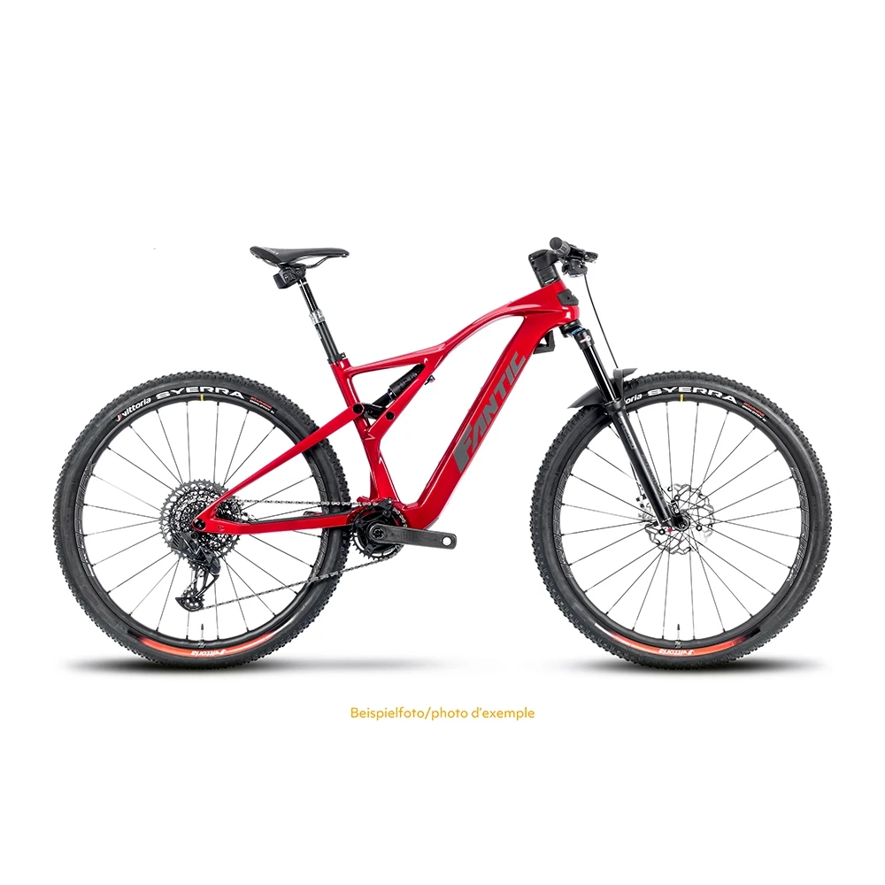 FANTIC E-Bike RAMPAGE 1.4 DC Sport 360Wh 140mm L rot