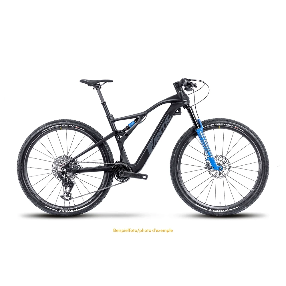 FANTIC E-Bike RAMPAGE 1.4 DC Race 360Wh 140mm L schwarz