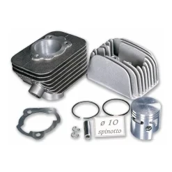 Zylinderkit Polini 46mm Axe 10mm Guss Piaggio Ciao/SI mit Kopf