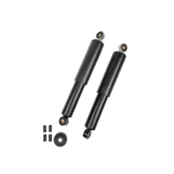 Stossdämpferset universal 31cm (2x8/10mm) schwarz/schwarz Oldschool