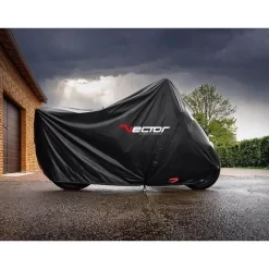 Faltgarage/Abdeckplane VECTOR schwarz, Gr. L 229x89x125cm