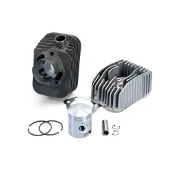 Zylinderkit Polini 43mm Axe 12mm Guss Piaggio Ciao/SI mit Kopf