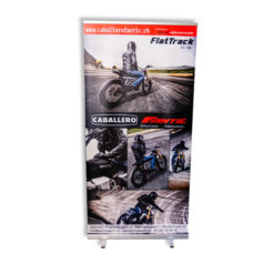 Roll-Up Display Fantic Caballero Flattrack 200x100cm